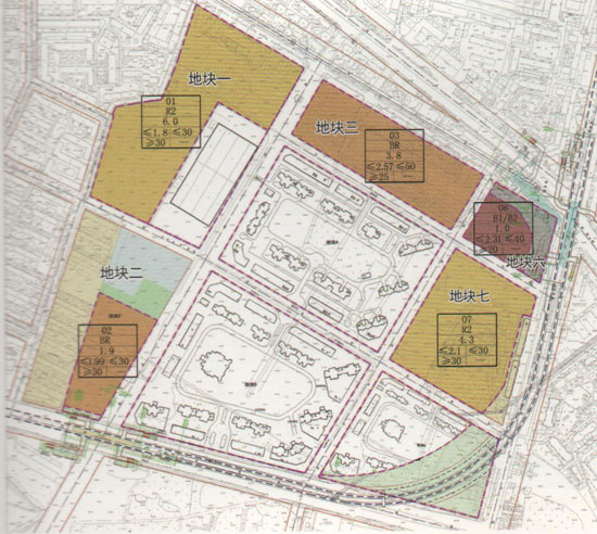 規(guī)劃用地性質(zhì)商住用地；規(guī)劃用地面積60066.6平方米；規(guī)劃容積率≤ 1.8；規(guī)劃地上總建筑面積