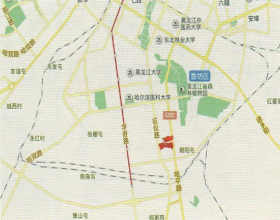 南崗東西街15，伊春路，征儀路，哈平路圍合區(qū)域土地儲(chǔ)備項(xiàng)目