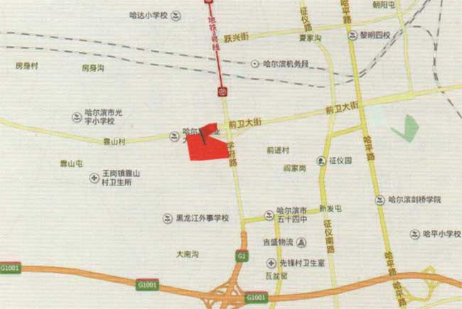 黑龍江東方學(xué)院及周邊土地收儲(chǔ)項(xiàng)目